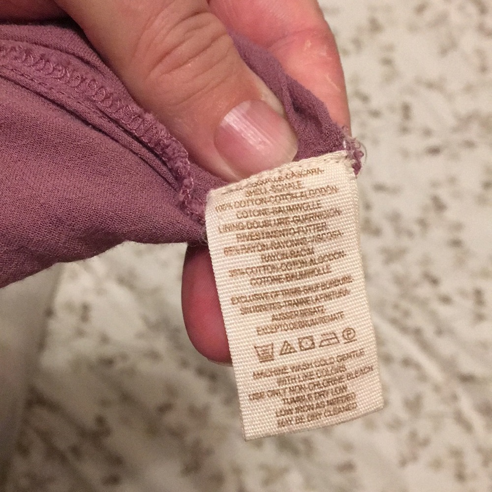 Free People Purple tunic - Picture 6 of 7